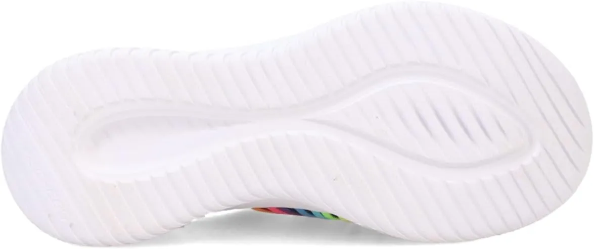 SKECHERS Girl's Ultra Flex 3.0-Rainbow Speed Sneaker
