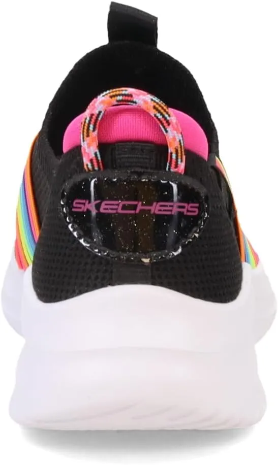 SKECHERS Girl's Ultra Flex 3.0-Rainbow Speed Sneaker