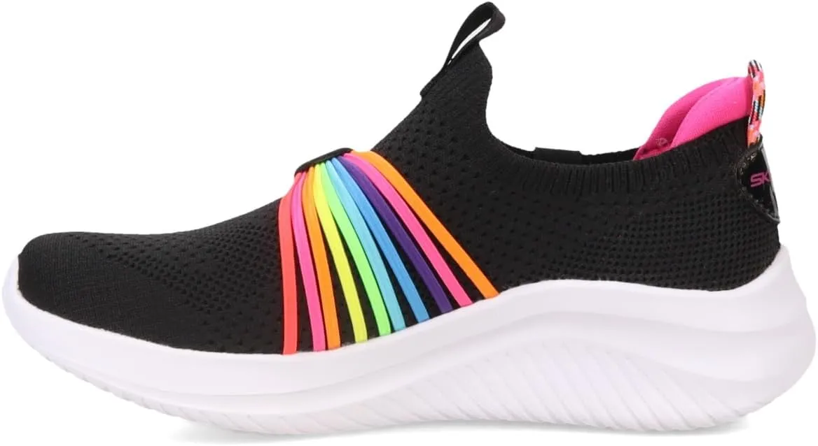 SKECHERS Girl's Ultra Flex 3.0-Rainbow Speed Sneaker