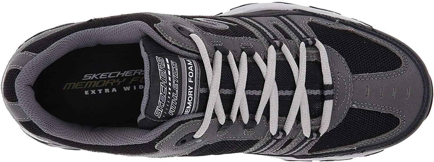 Skechers Men's After Burn Memory Fit - Strike Off Lace-Up Sneaker