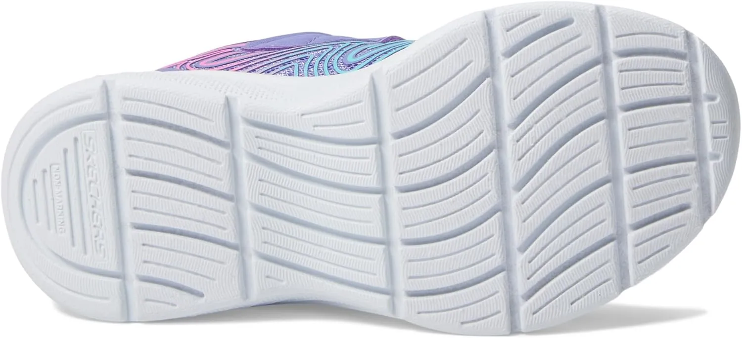 Skechers Unisex-child Microspec Plus - Swirl Sweet Sneaker
