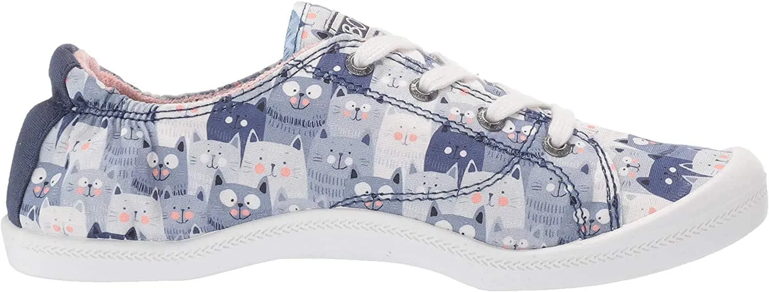 Skechers Women's Beach Bingo-Kitty Concert Sneaker