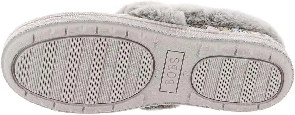 Skechers Women's Bobs Too Cozy-Dapper Pup Slipper