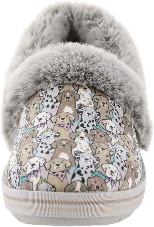 Skechers Women's Bobs Too Cozy-Dapper Pup Slipper