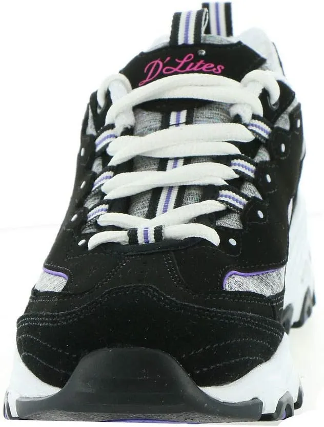 Skechers Women's D'Lites-Sparkling Rain Sneaker