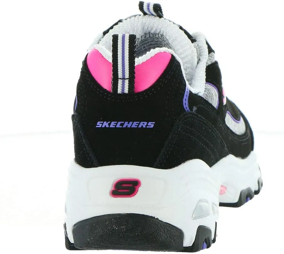 Skechers Women's D'Lites-Sparkling Rain Sneaker