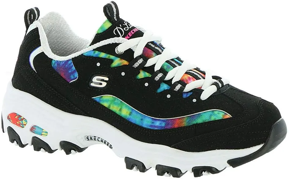 Skechers Women's D'Lites Summer Fiesta Sneaker