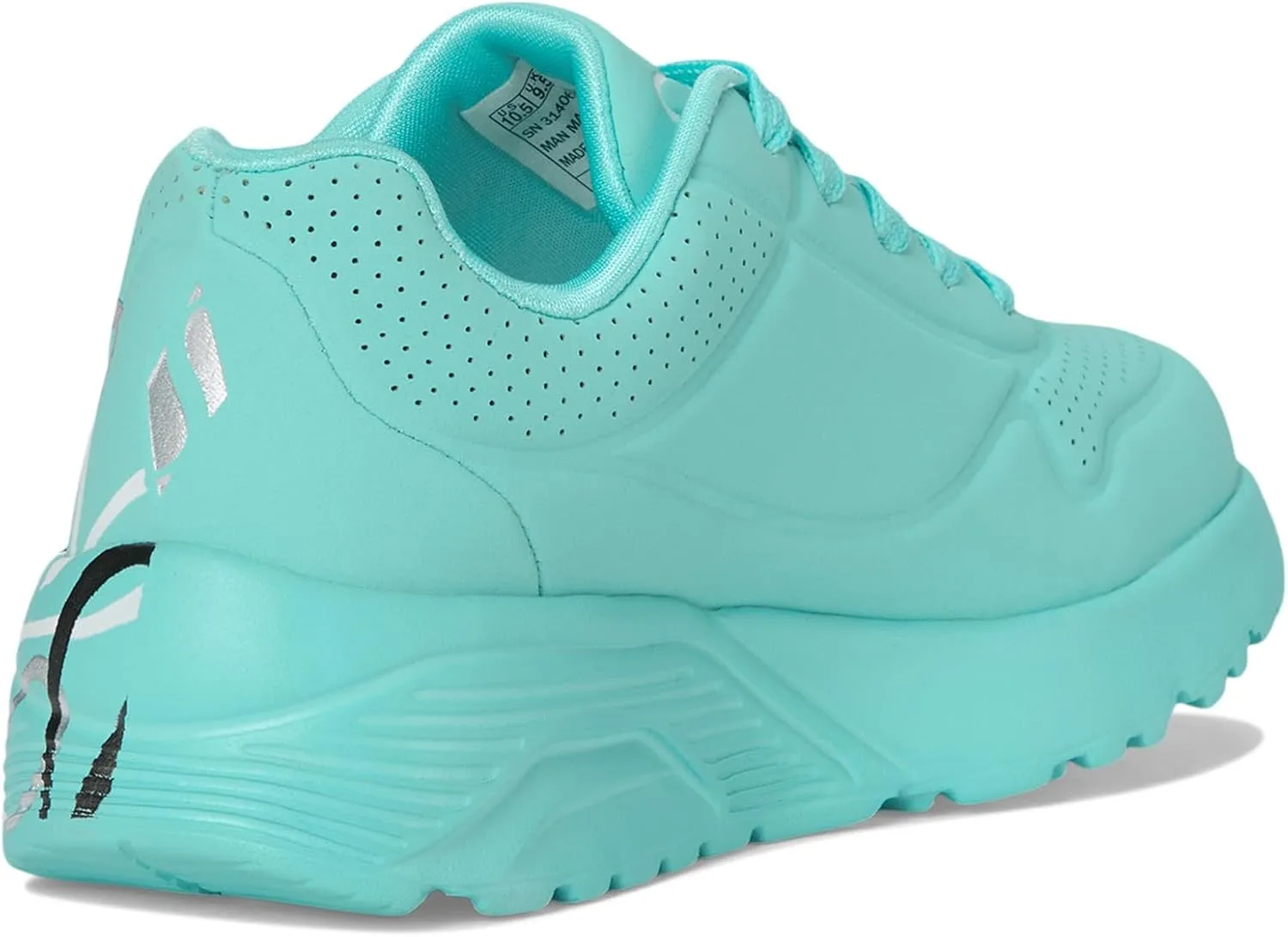 Skechers Women's Uno Lite-Metallic Love 314067l (Little Big Kid) Sneaker