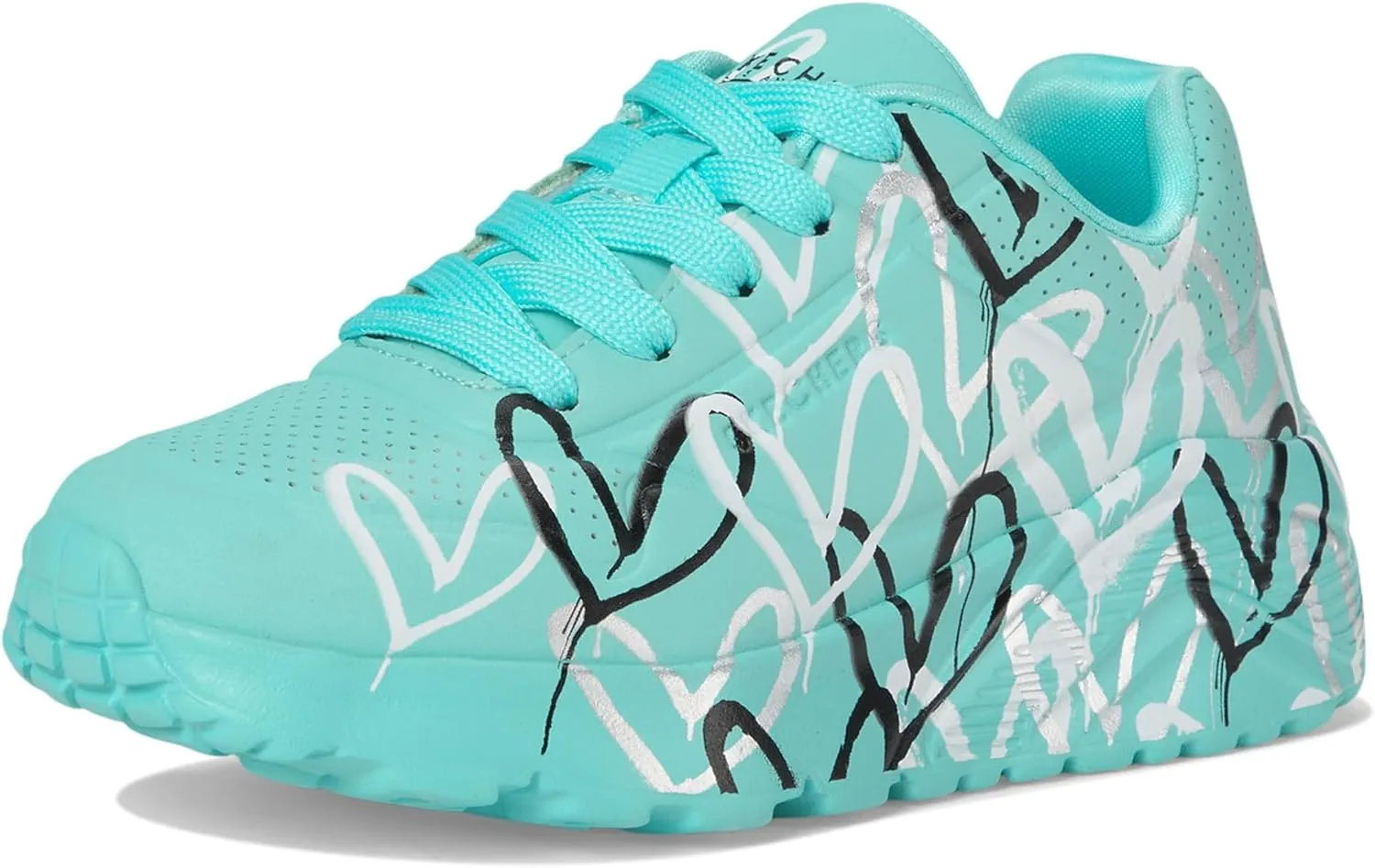Skechers Women's Uno Lite-Metallic Love 314067l (Little Big Kid) Sneaker