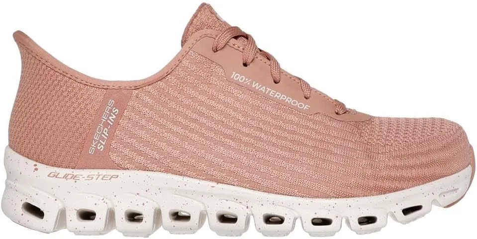 Skechers Women's Waterproof Glide Step Rainy Day Sneaker
