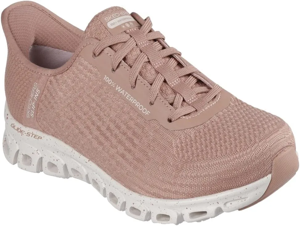 Skechers Women's Waterproof Glide Step Rainy Day Sneaker