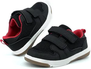 SKYWHEEL Toddler Boys Girls Tennis Shoes Kids Slip On Barefoot Shoes Wide Casual Walking Running Sneakers for Little Kids