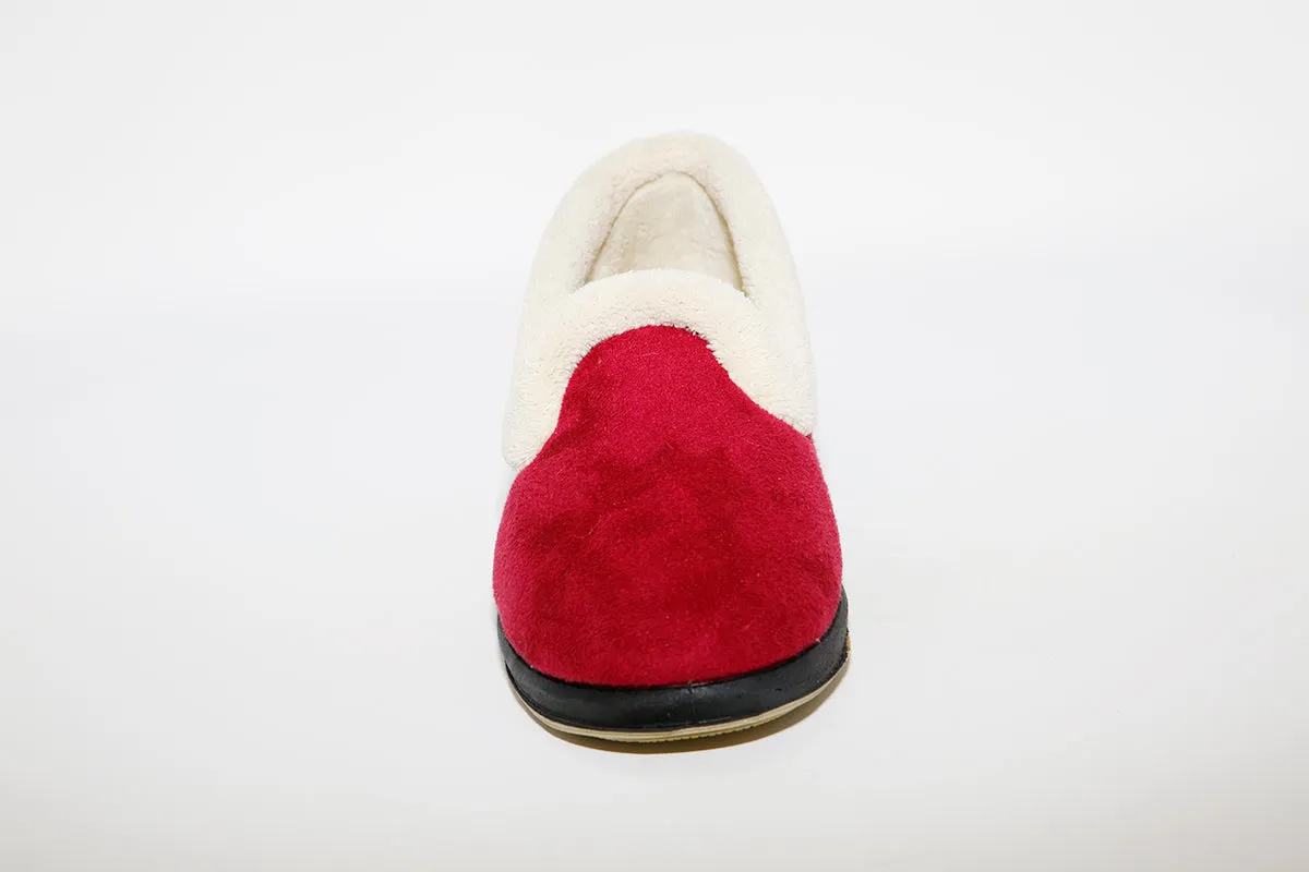 SLEEPERS - LS340BD SOPHIA MEMORY FOAM FULL SLIPPER - WINE