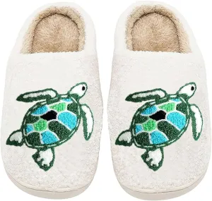Slippers for Women Men Fuzzy Memory Foam Slipper Fluffy Winter Soft Warm Slip On House Shoes