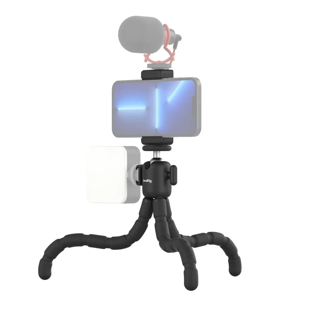 SmallRig Flexible Vlog Tripod Kit with Wireless Control VK-29 (Black) 3905