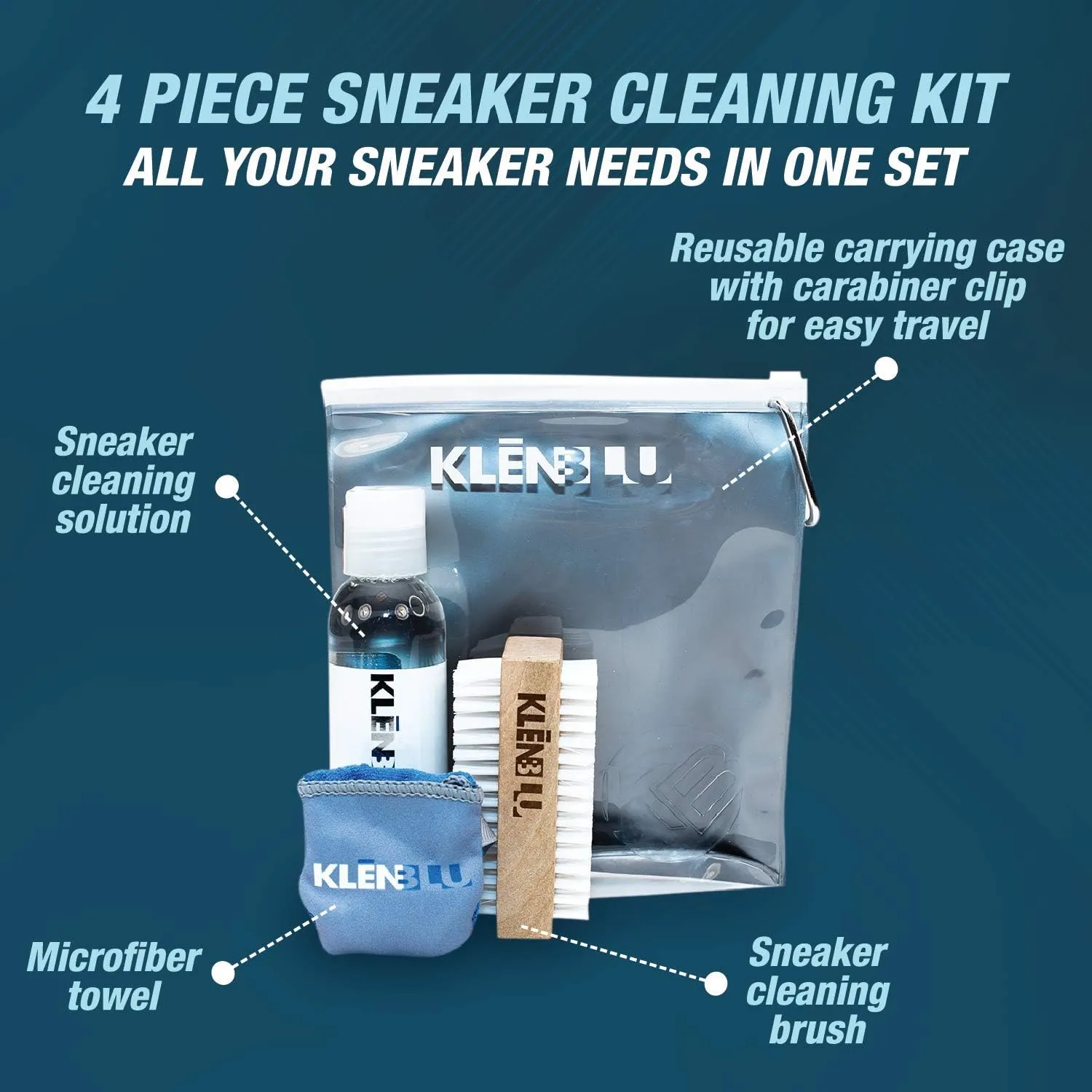 Sneaker Cleaner Brush/Cleaning Brush Premium Double Sided Wooden Shoe Care Brush Made with Nylon