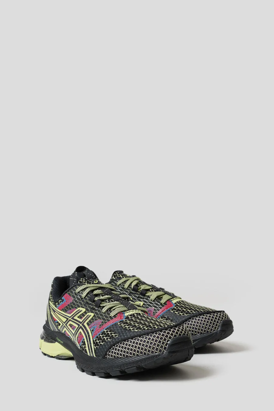 SNEAKERS US4-S GEL-TERRAIN BLACK ET NEON LIME