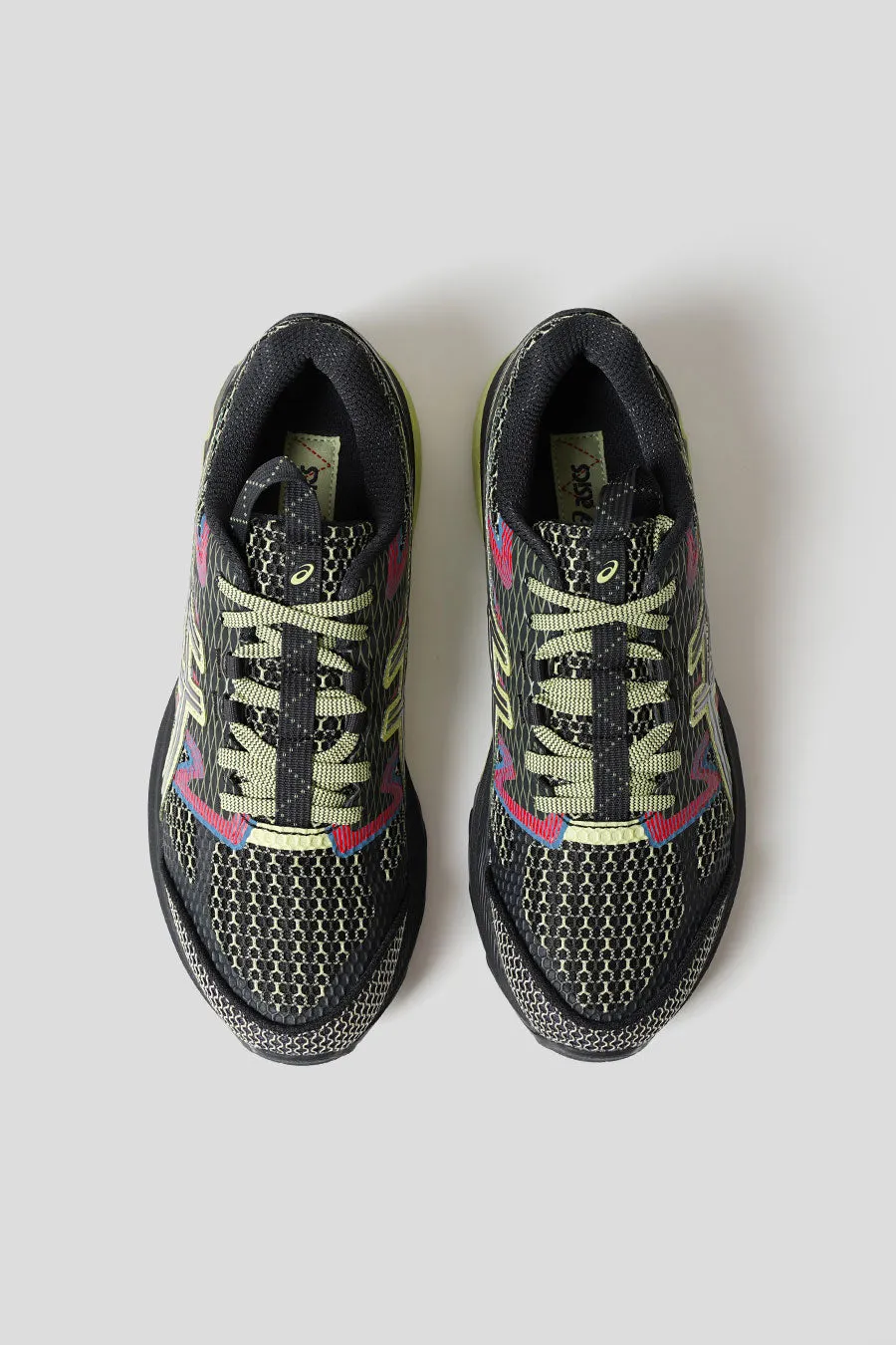 SNEAKERS US4-S GEL-TERRAIN BLACK ET NEON LIME