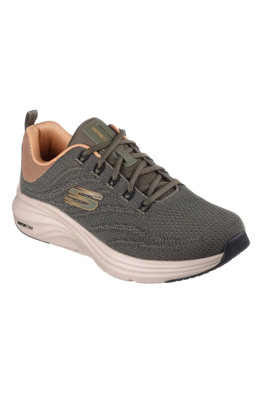 Sneakers Verde Oliva Vegane Skechers Vapor Foam - Varien