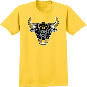 SNELOS Shirt to Match Sneaker Jordan 4 Tour Yellow Lighting Match Jordan tee