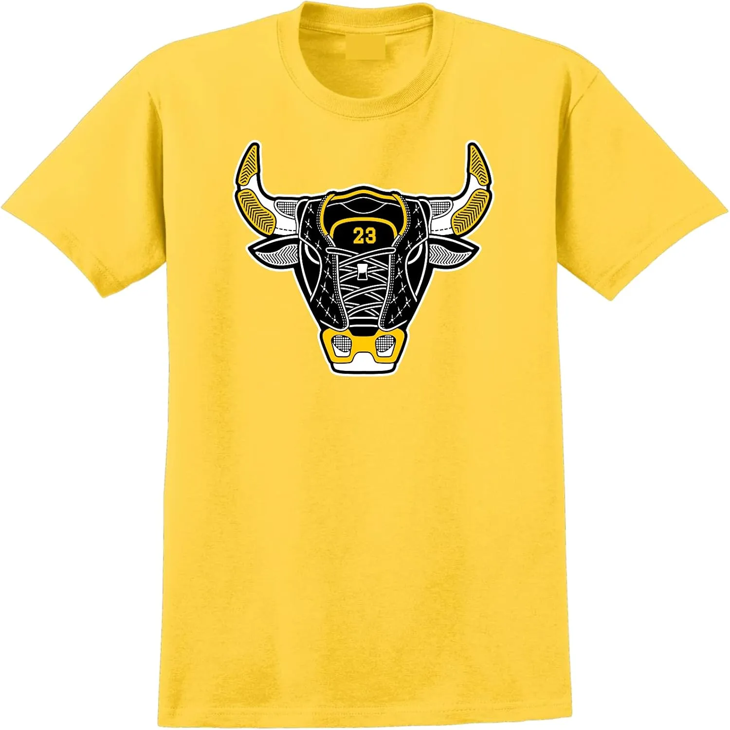SNELOS Shirt to Match Sneaker Jordan 4 Tour Yellow Lighting Match Jordan tee