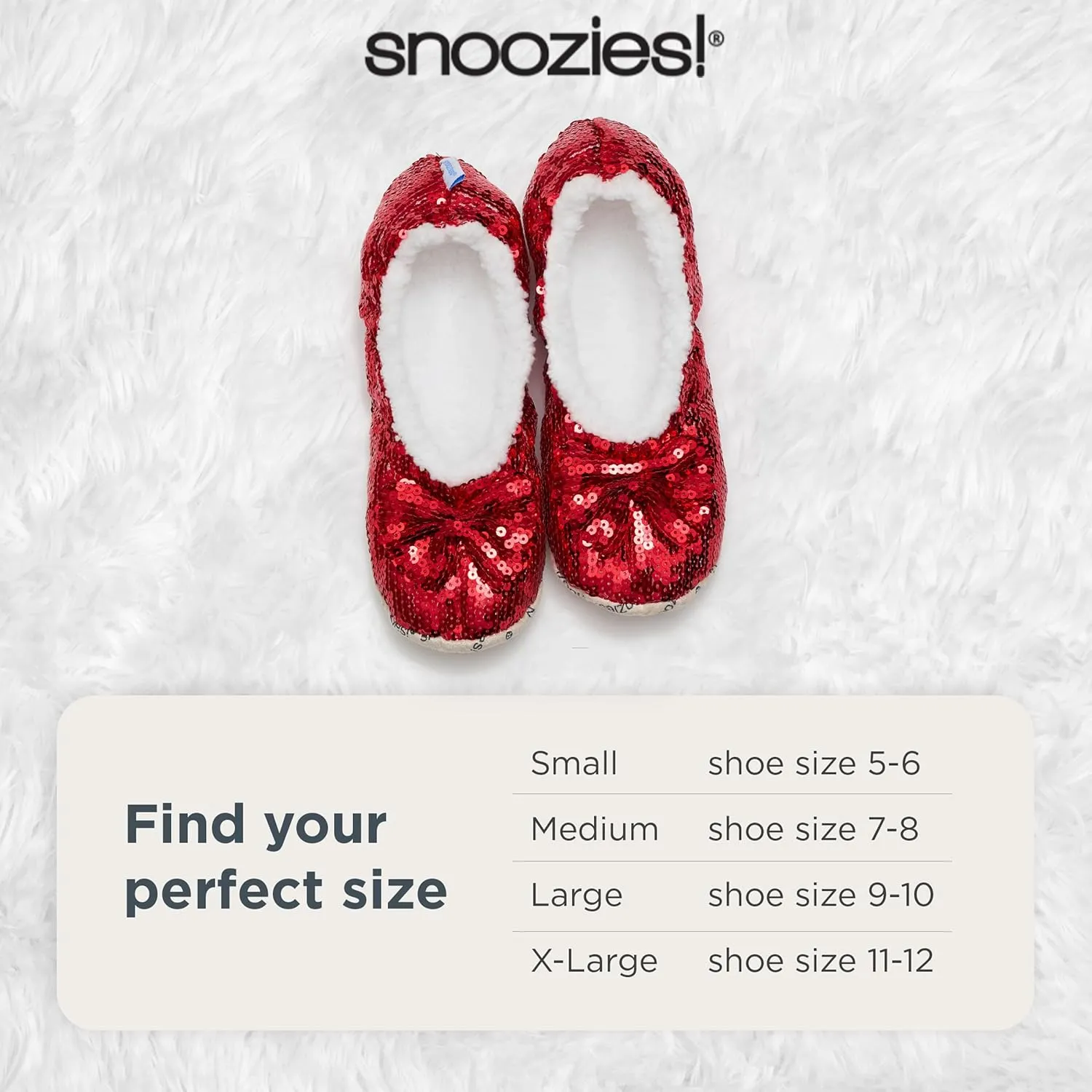 Snoozies Ballerina Bling Metallic Shine Women Slippers | Sequin Socks with Grippers