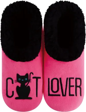 Snoozies Pairable Slipper Socks - Funny House Slippers for Women, Non-Slip Fuzzy Slipper Socks