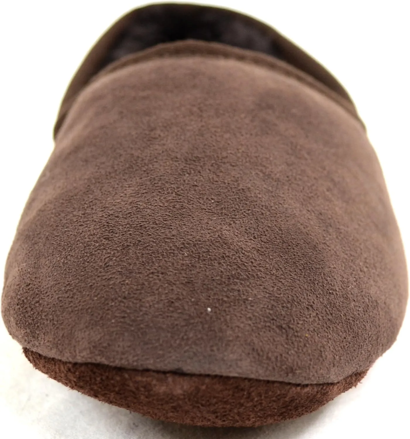 SNUGRUGS Mens Luxury Genuine 100% Full Sheepskin Slipper with Soft Sole