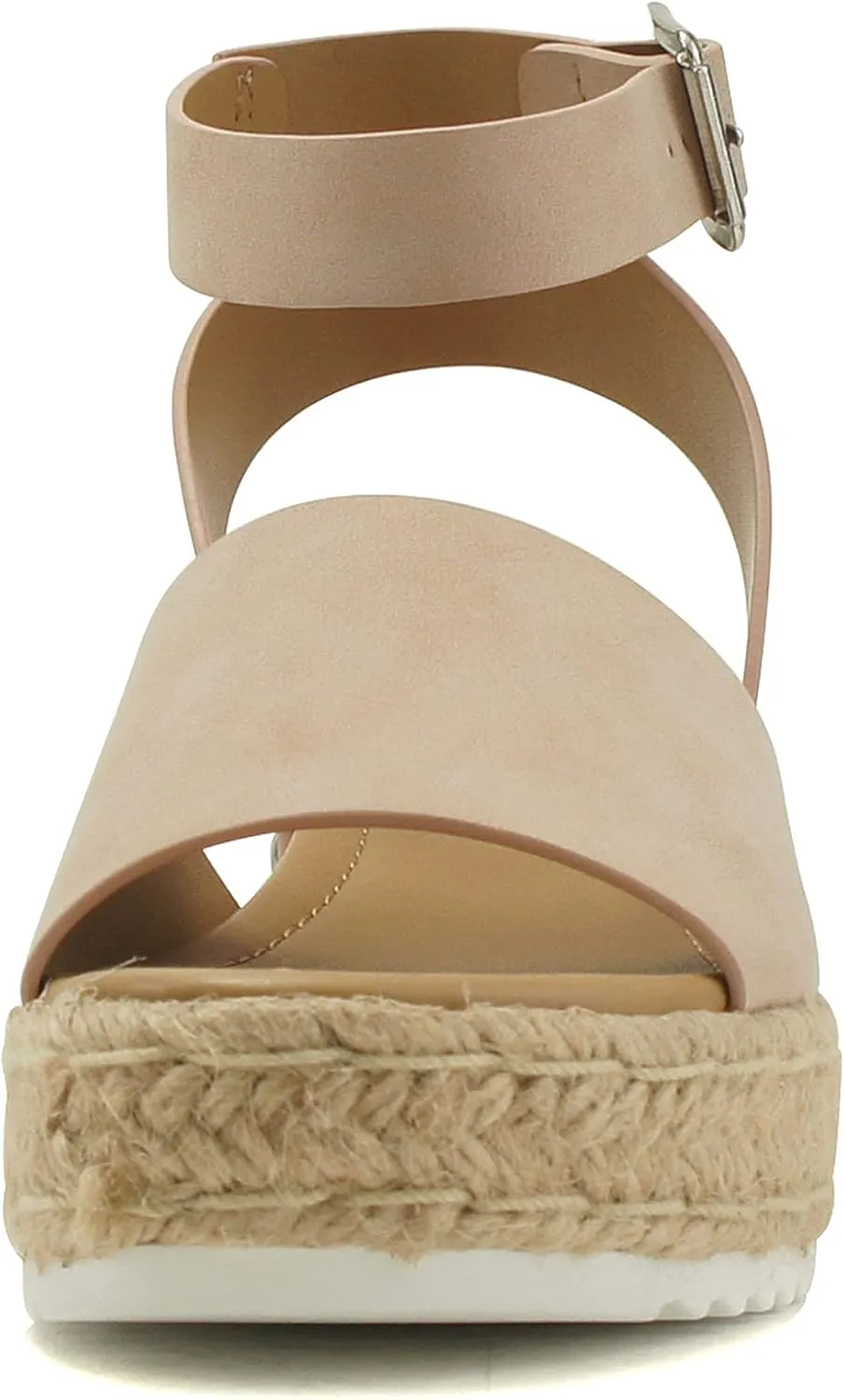 Soda Women's Shoes Clip Open Toe Casual Platform Sandals