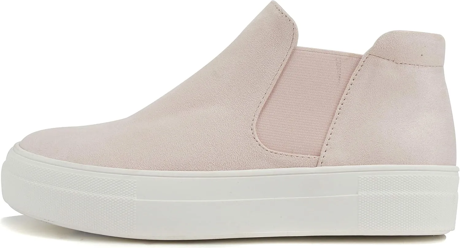 Soda Woods ~ Slip On High Top Twin Gore Double Layer Foam Padded Cushion Sock Fashion Sneakers
