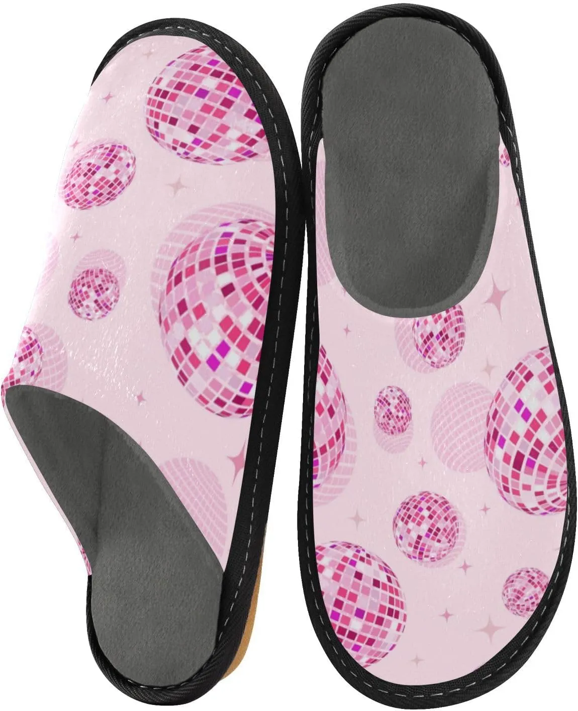 Spa Slippers Indoor House Fuzzy Slippers Soft Memory Foam Non-Slip Home Slipper Winter Shoes For Bedroom Hotel Travel 4-11