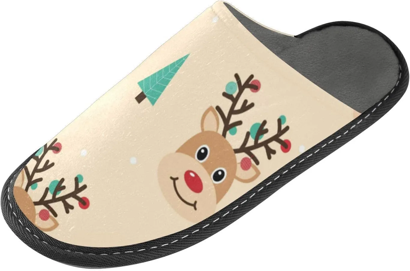Spa Slippers Indoor House Fuzzy Slippers Soft Memory Foam Non-Slip Home Slipper Winter Shoes For Bedroom Hotel Travel 4-11