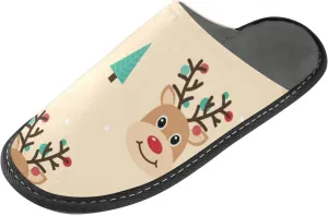 Spa Slippers Indoor House Fuzzy Slippers Soft Memory Foam Non-Slip Home Slipper Winter Shoes For Bedroom Hotel Travel 4-11