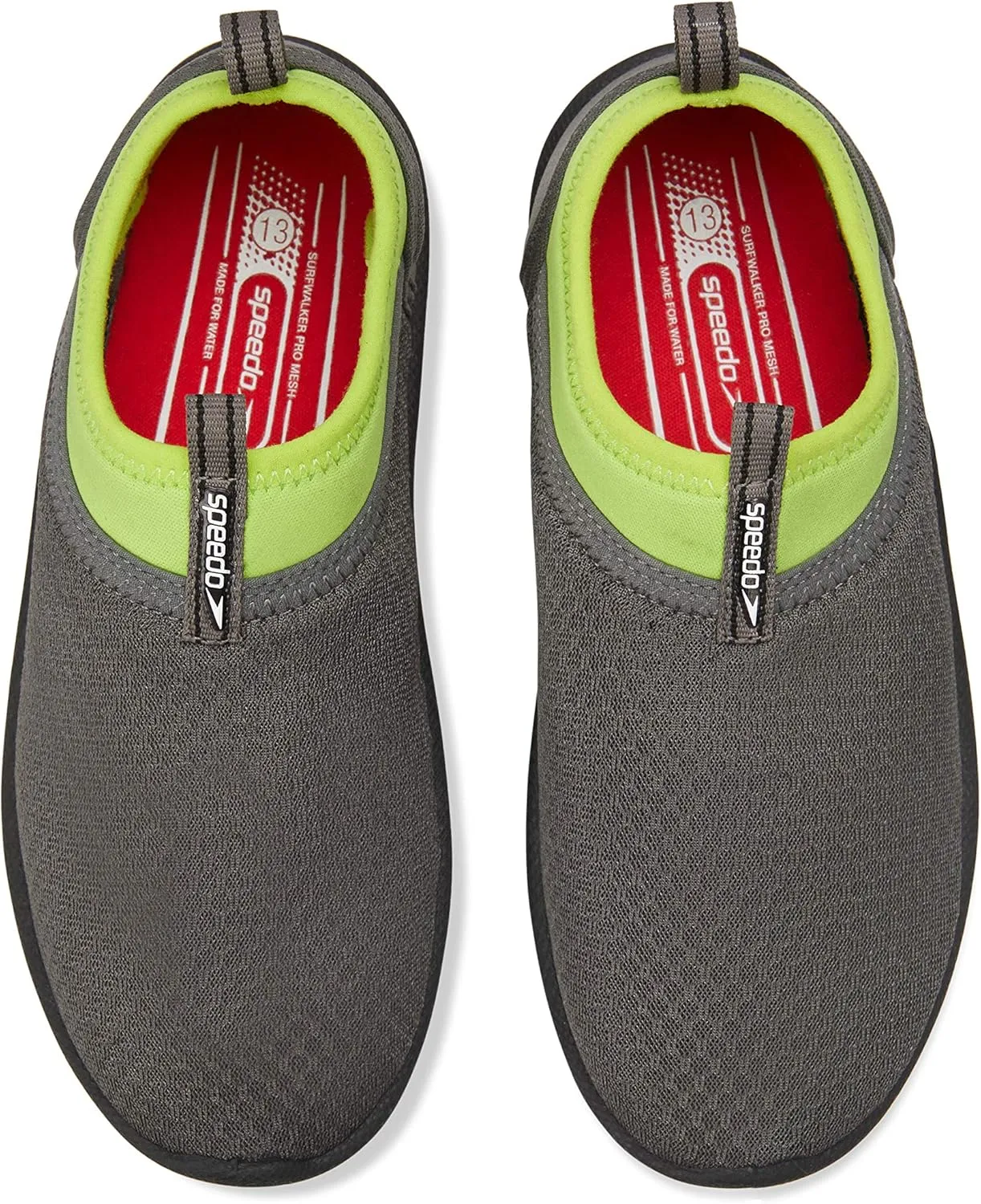 Speedo Unisex-Child Water Shoe Tidal Cruiser Toddler Unisex,black/dark gull grey,6/7 Toddler Unisex Baby US