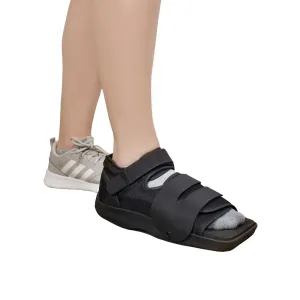 Squared Toe Post Op Shoe – Adjustable Medical Walking Shoe for Foot & Toe Surgery Recovery, Fractures & Bunions PDAC L3260 – Size S (US Shoe Men 7.5-9 / Women 8.5-10)