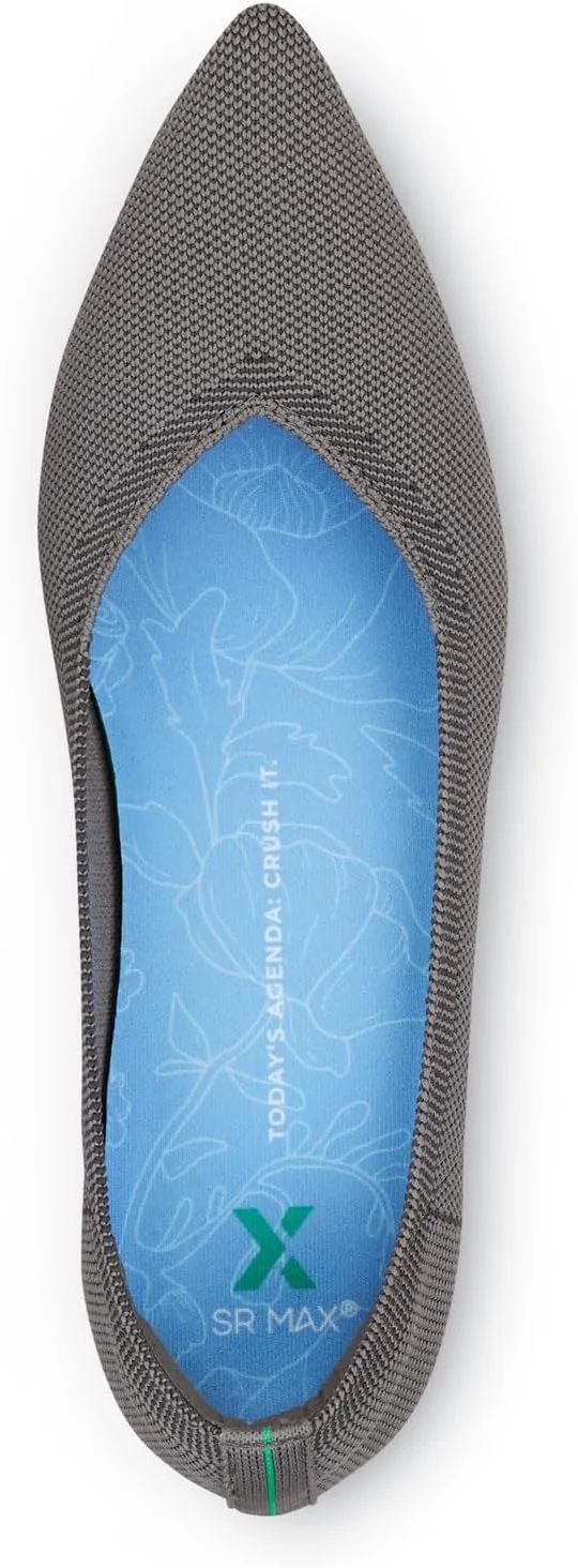SR Max Albright, Women's, MaxTrax Slip Resistant, Soft Toe, Dress Flat, Work Shoe