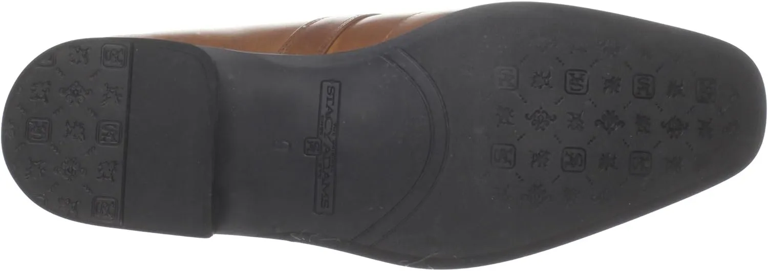 STACY ADAMS Men's Beau Moc Toe Bit Slip-On Loafer