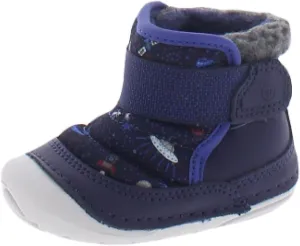 Stride Rite Unisex-Baby Soft Motion Channing First Walker Shoe