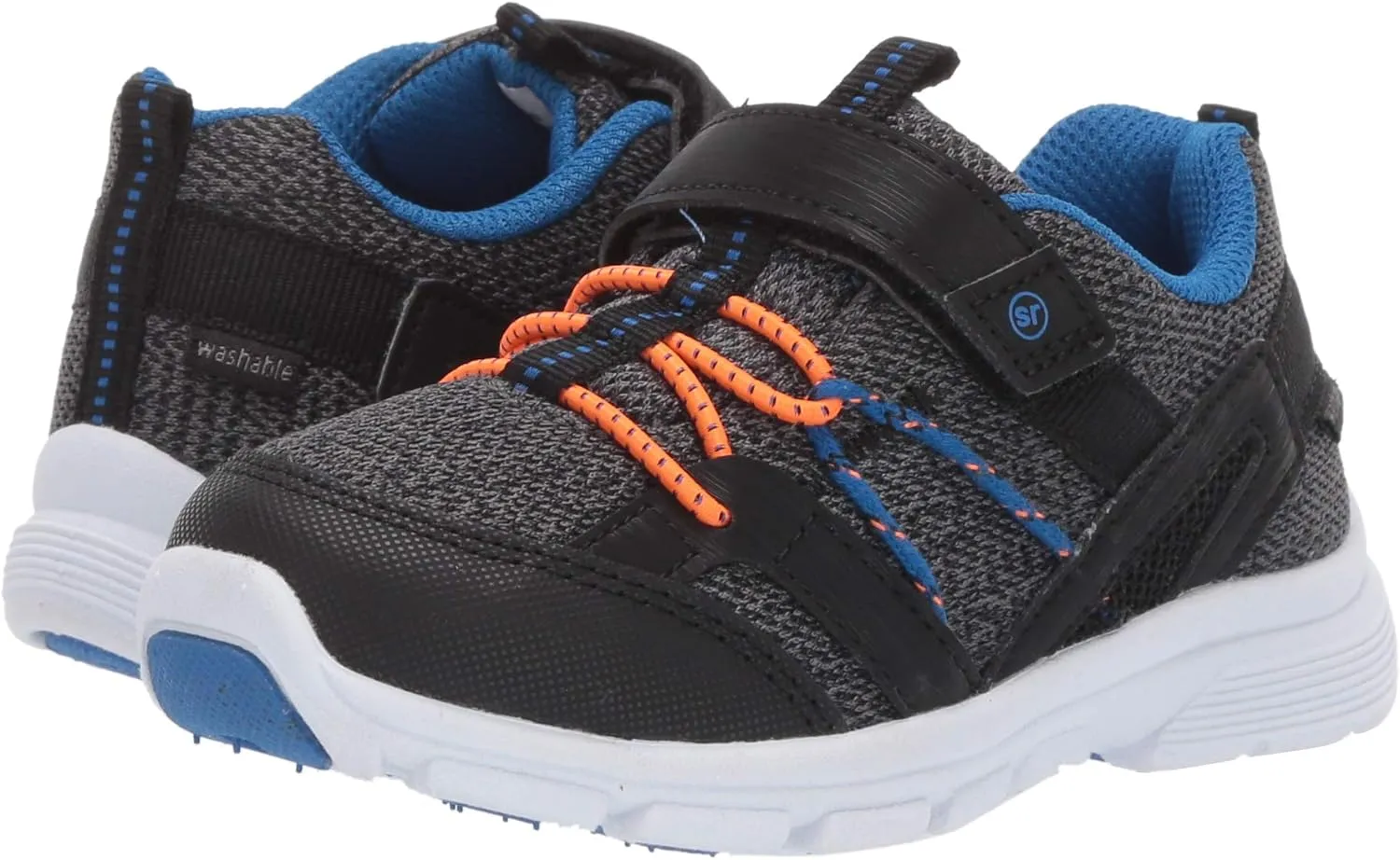Stride Rite Unisex-Child Ocean Girl's and Boy's Machine Washable Athletic Sneaker