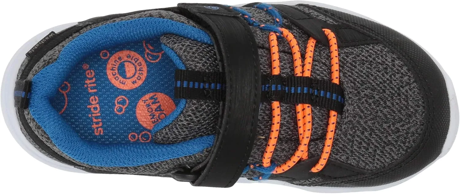 Stride Rite Unisex-Child Ocean Girl's and Boy's Machine Washable Athletic Sneaker