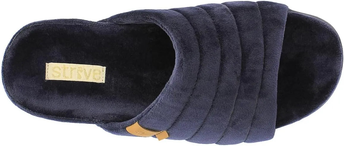 Strive Women's Marseille - Cozy Orthotic Supportive Slide Slipper