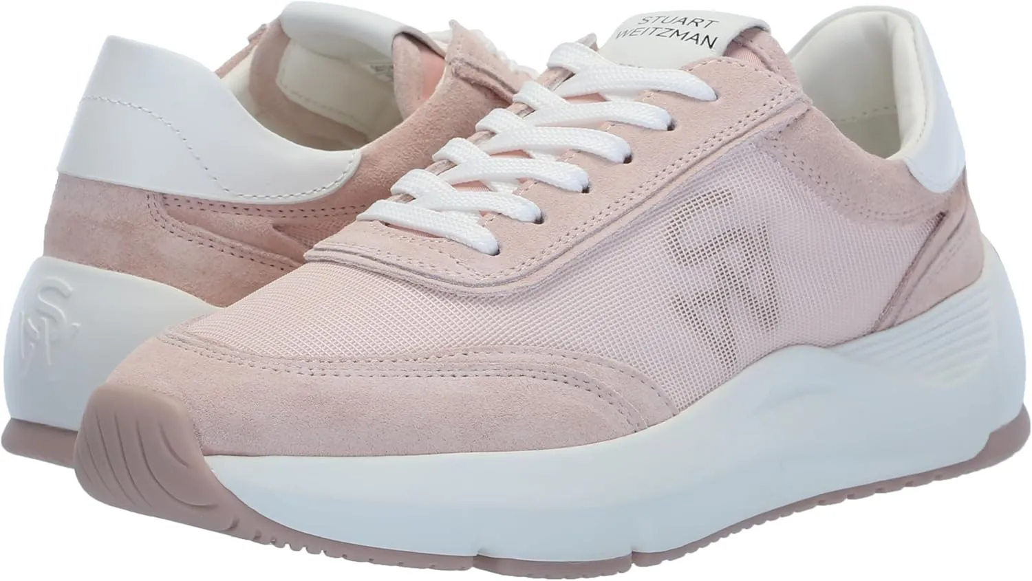 Stuart Weitzman Women's Glide Lace-up Sneaker
