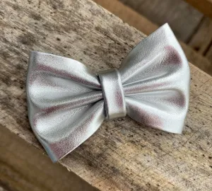 SugarPOP Bow Set - Soft Silver