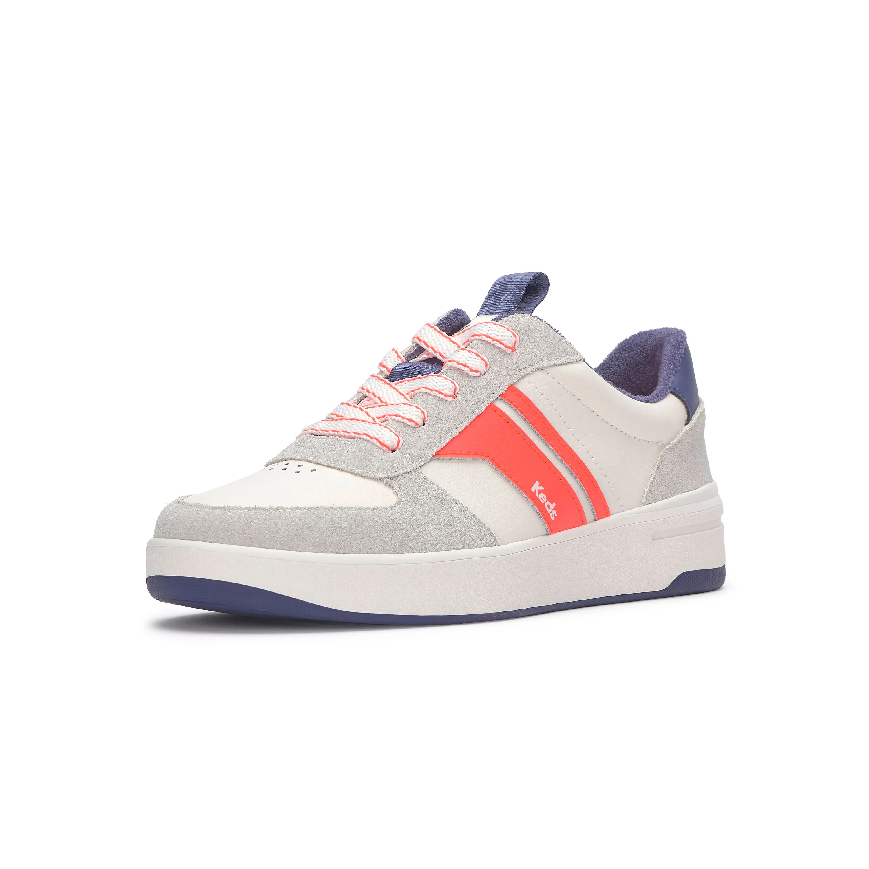 The Court II Leather Suede Coral