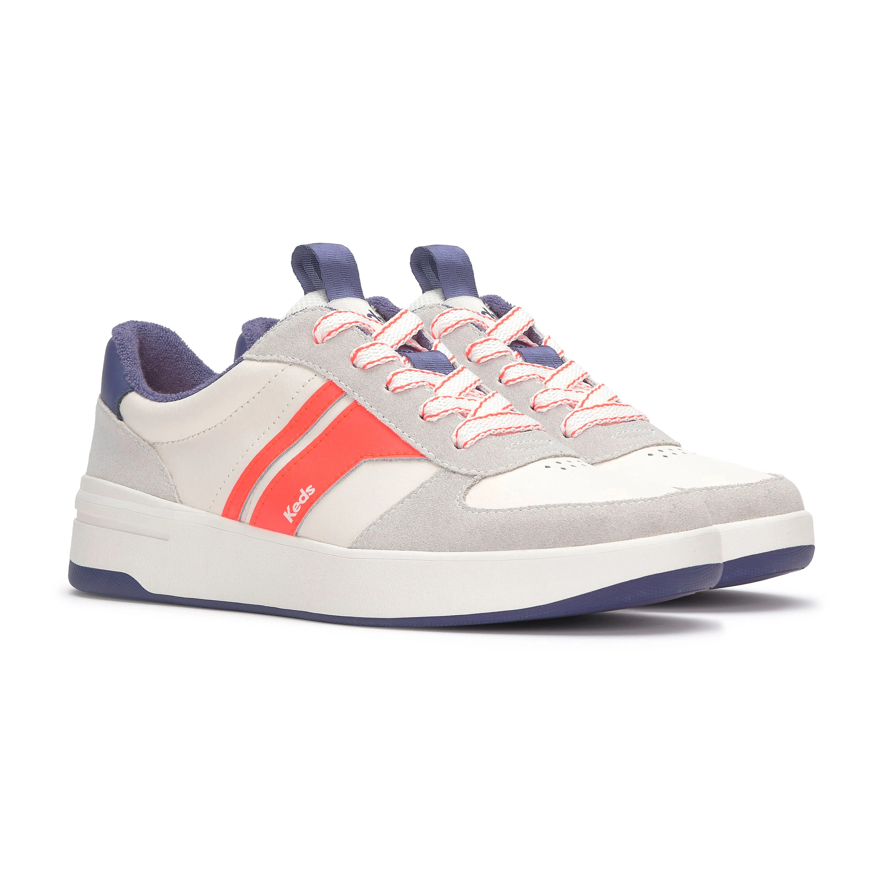 The Court II Leather Suede Coral