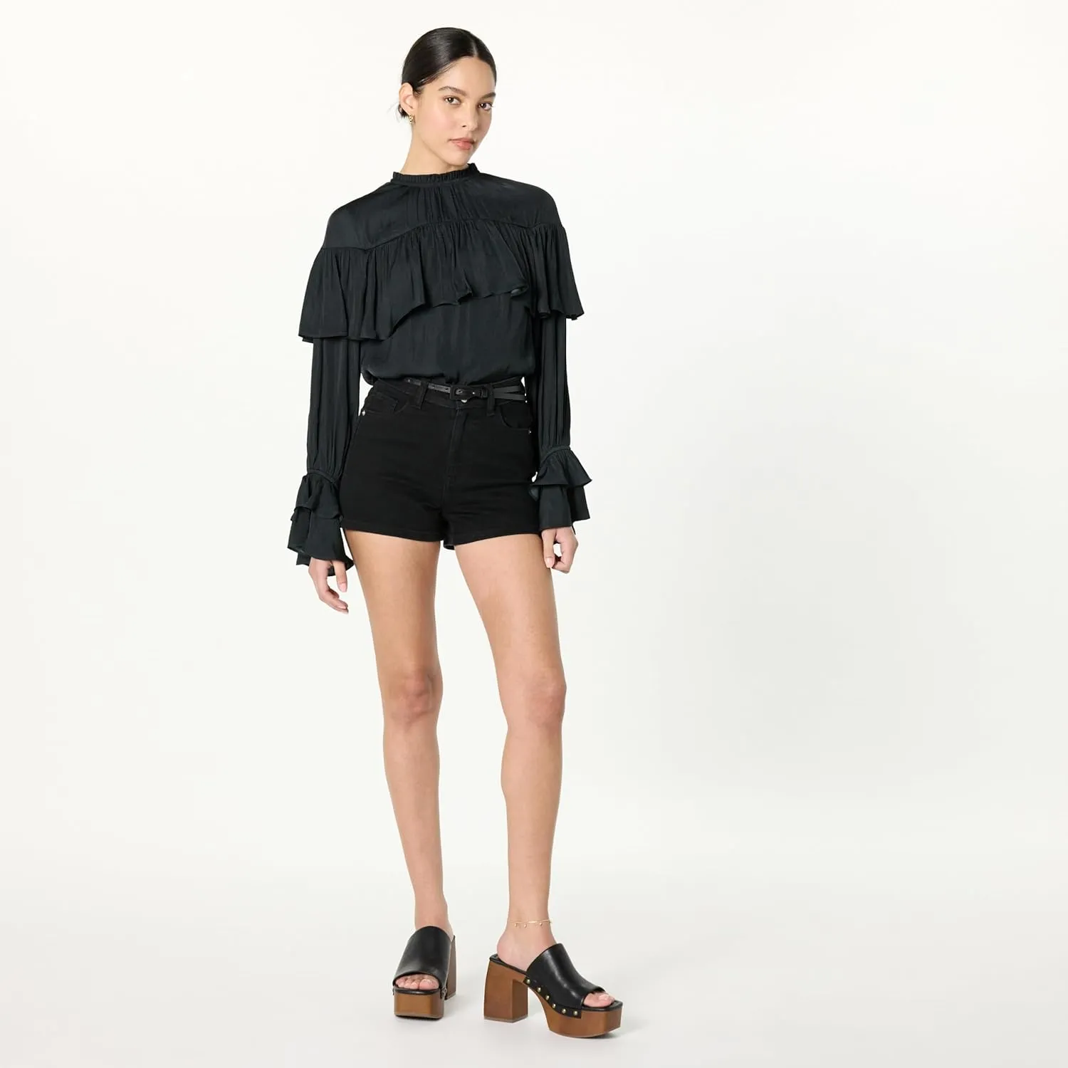 The Drop Women's Millie Platform Open Toe Mule