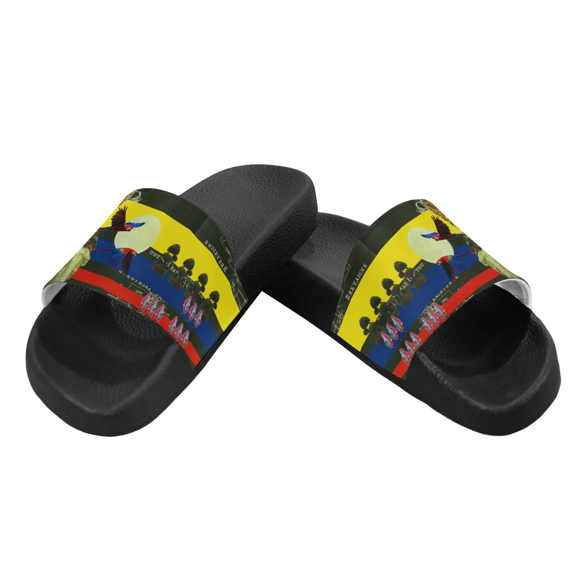 THE FLOWERS OF THE QUEEN Women's Printed Slides