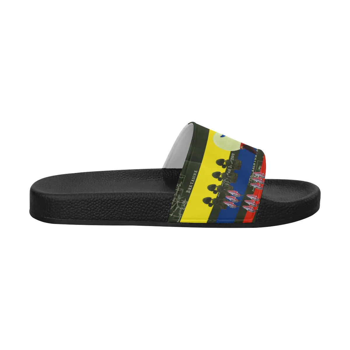 THE FLOWERS OF THE QUEEN Women's Printed Slides