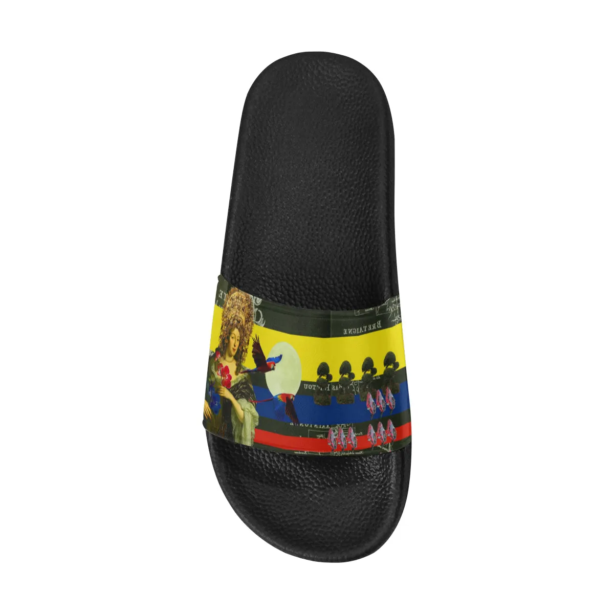 THE FLOWERS OF THE QUEEN Women's Printed Slides