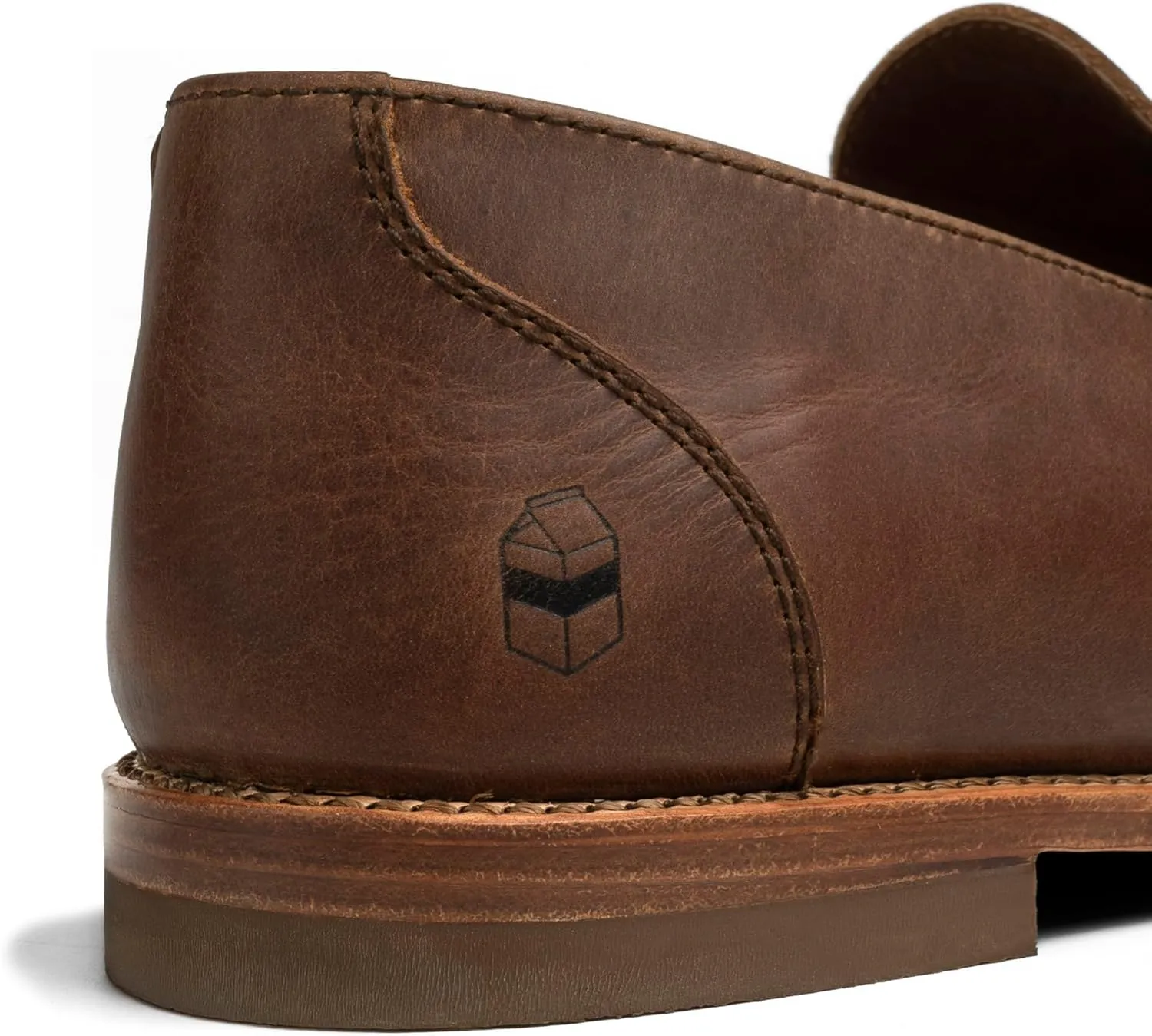 The Montana, Leather Slip On Loafers, Business Casual Shoes for Men, Mens Dress Sneakers, Men's Boat Shoe, Slipper & Moccasins Alternative, Comfortable Dressy Brown & Black, Non Slip Work Loafer